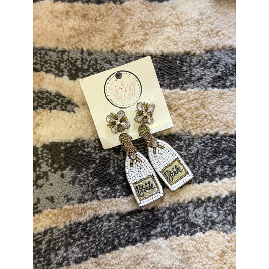 Bride Beaded Earrings
