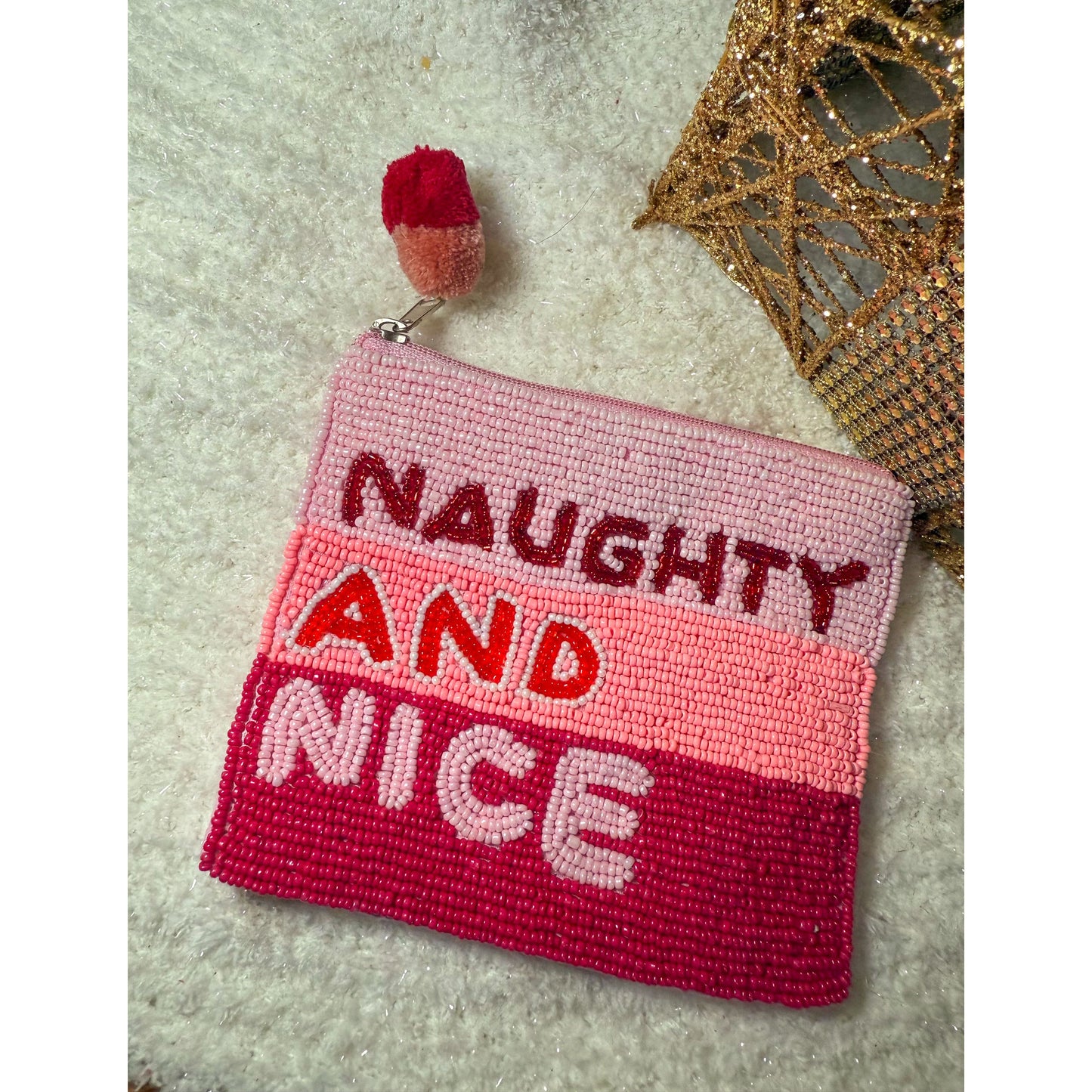 Naughty & Nice Coin Purse
