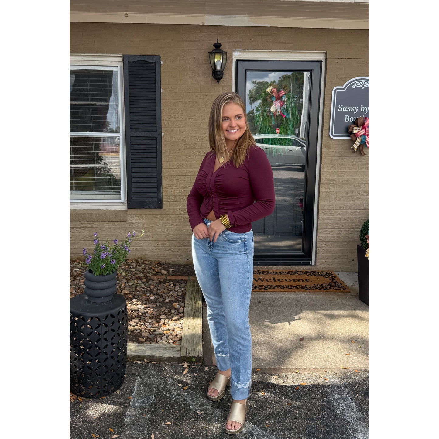 Rosie Top, Maroon