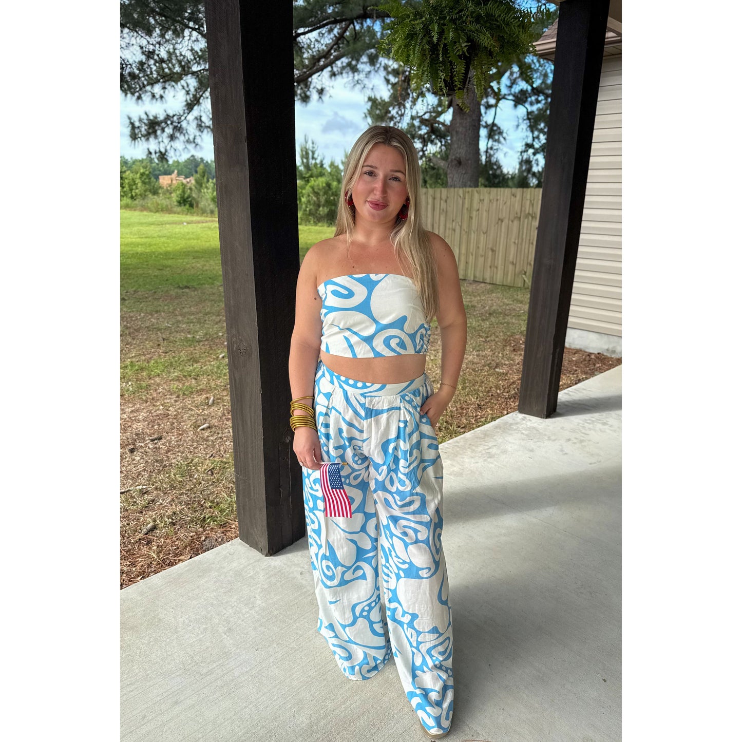 Summa Time Ready Set, Blue/Cream
