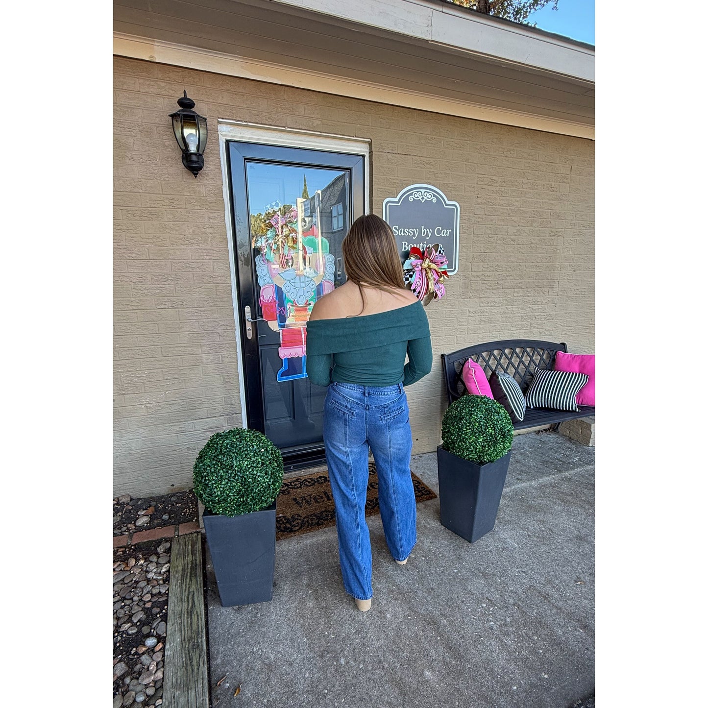 OTS Bodysuit, Hunter Green