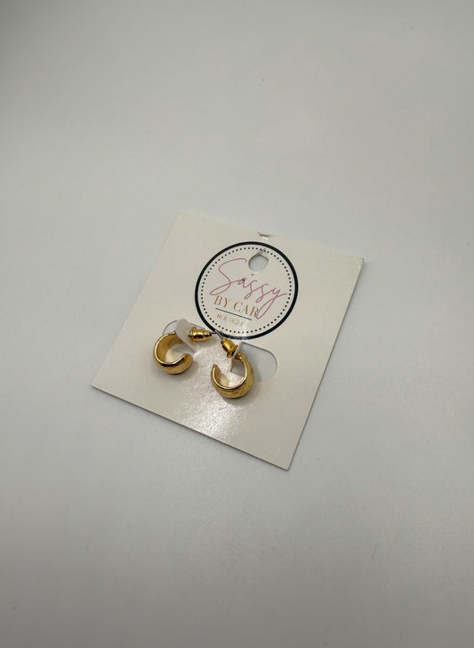 Mini Gold Hoops