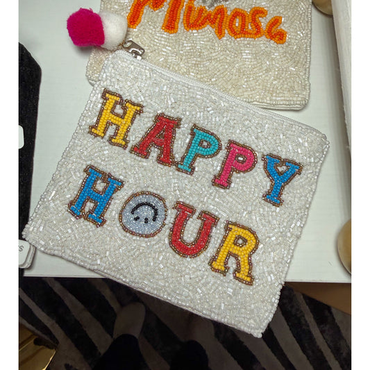 Happy Hour Beaded Bag