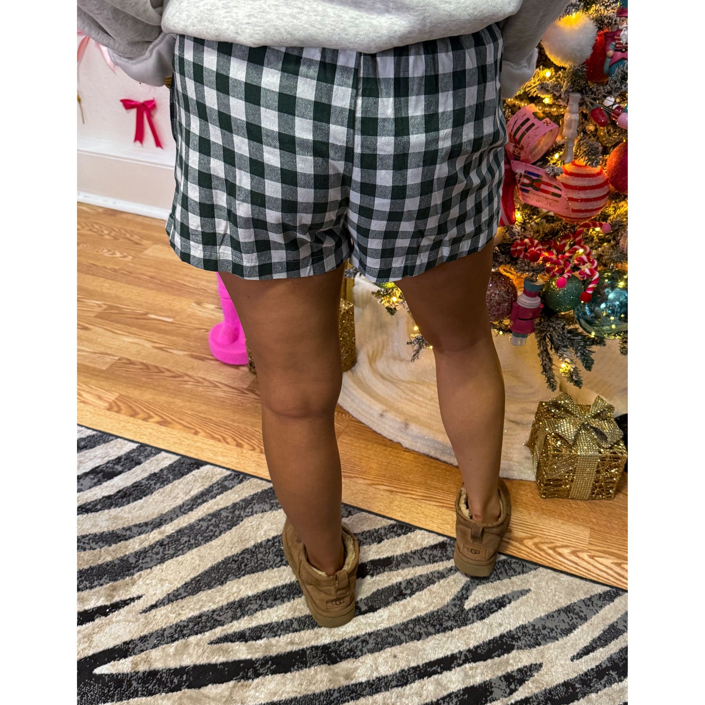 Gingham PJ Shorts