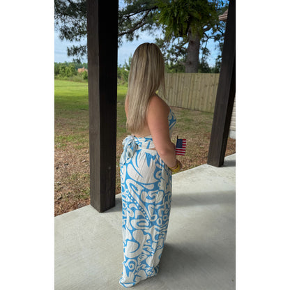 Summa Time Ready Set, Blue/Cream