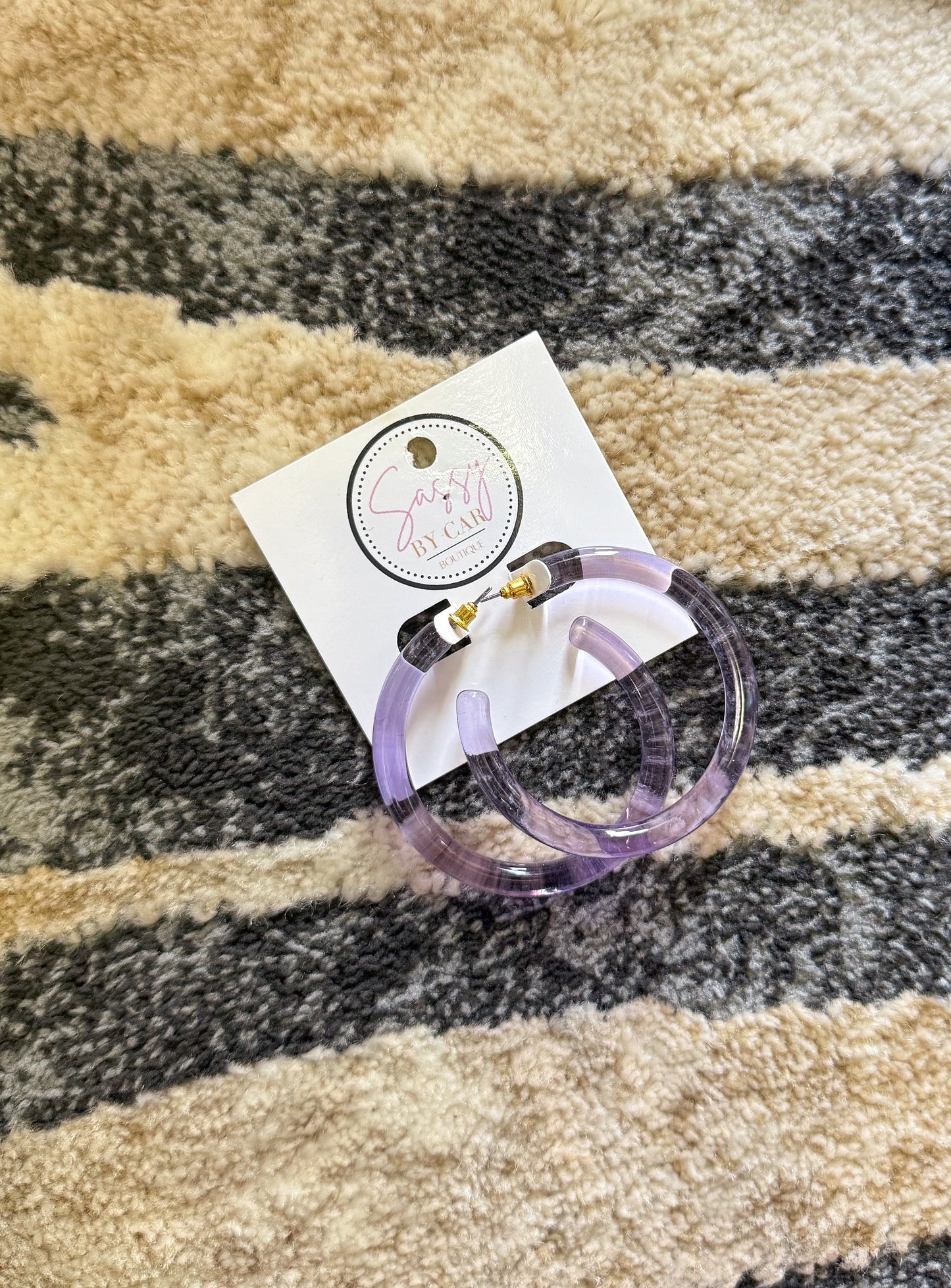 Purple Hoops