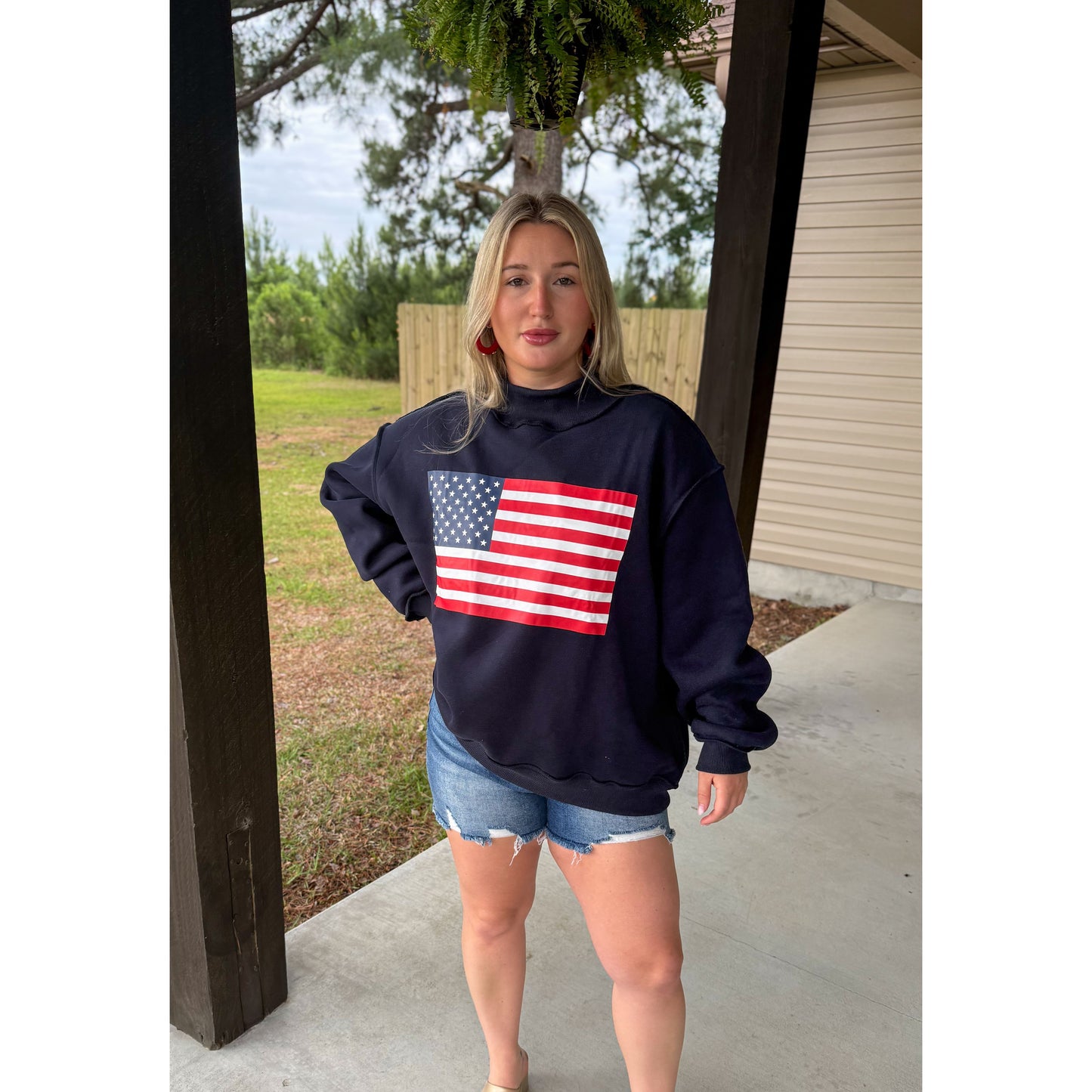 Reversible USA Sweatshirt