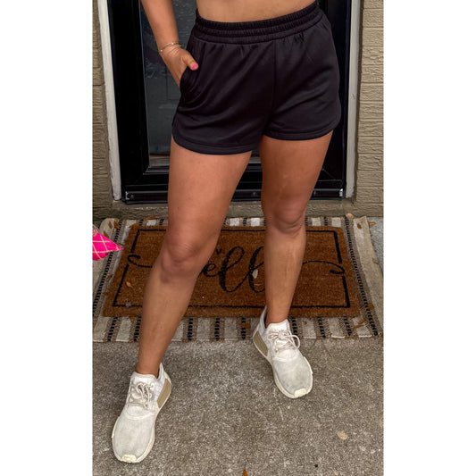 Black Lounge Shorts
