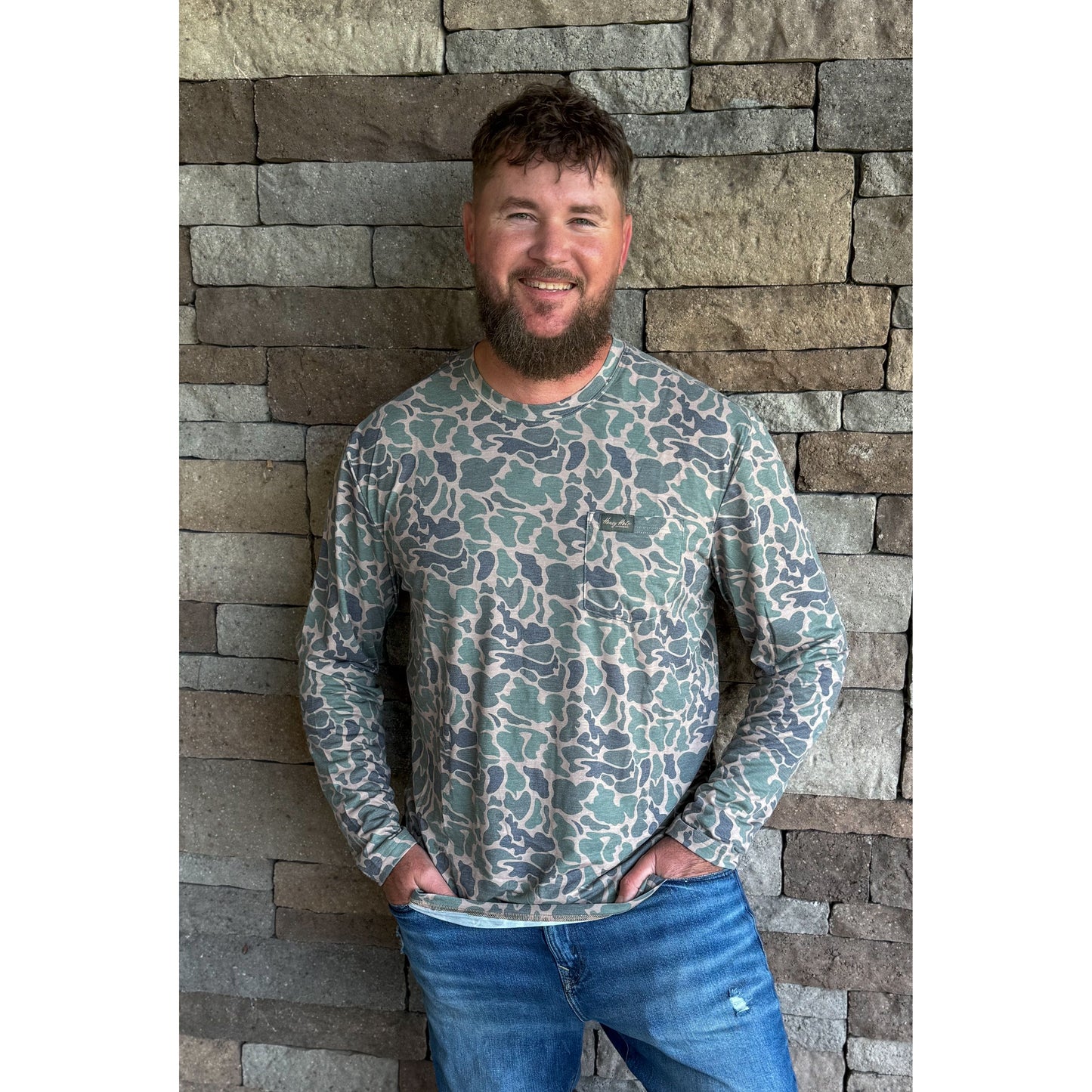 Mens Camo Performance Shirt