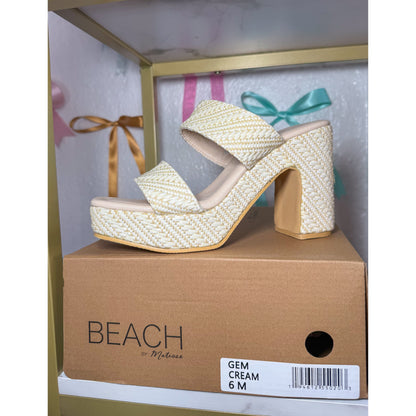 Matisse Heel, Beige/Tan