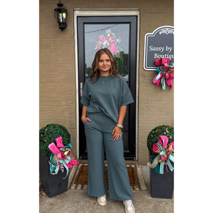 Trinity Lounge Set, Ash Jade