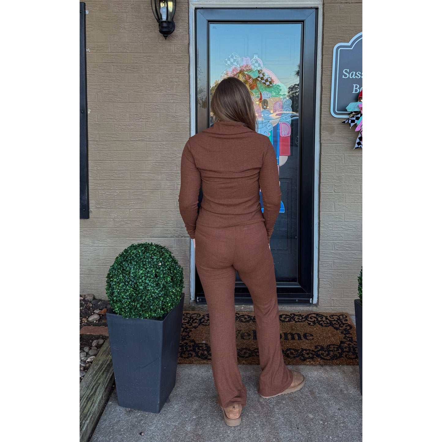 Shiloh Lounge Set, Brown