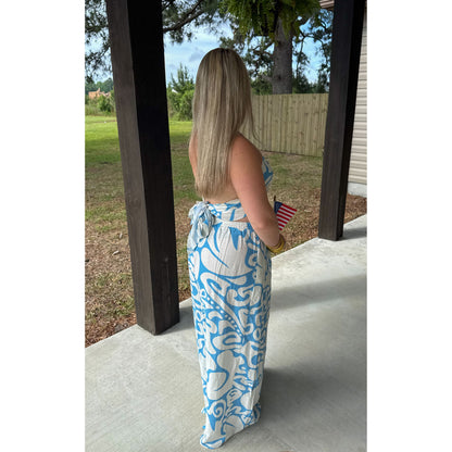Summa Time Ready Set, Blue/Cream