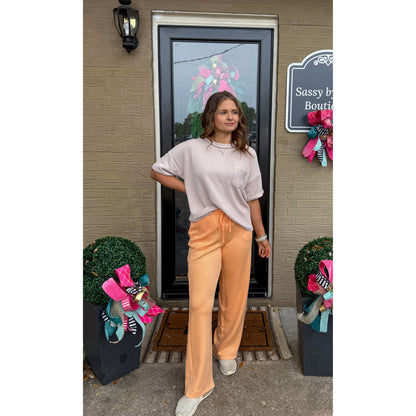Eden Lounge Top, Sand Beige