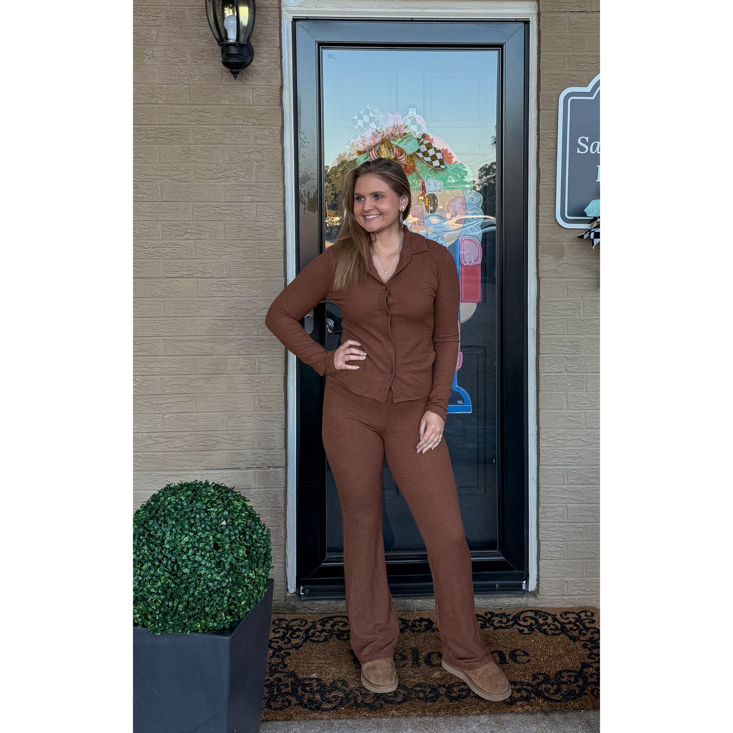 Shiloh Lounge Set, Brown