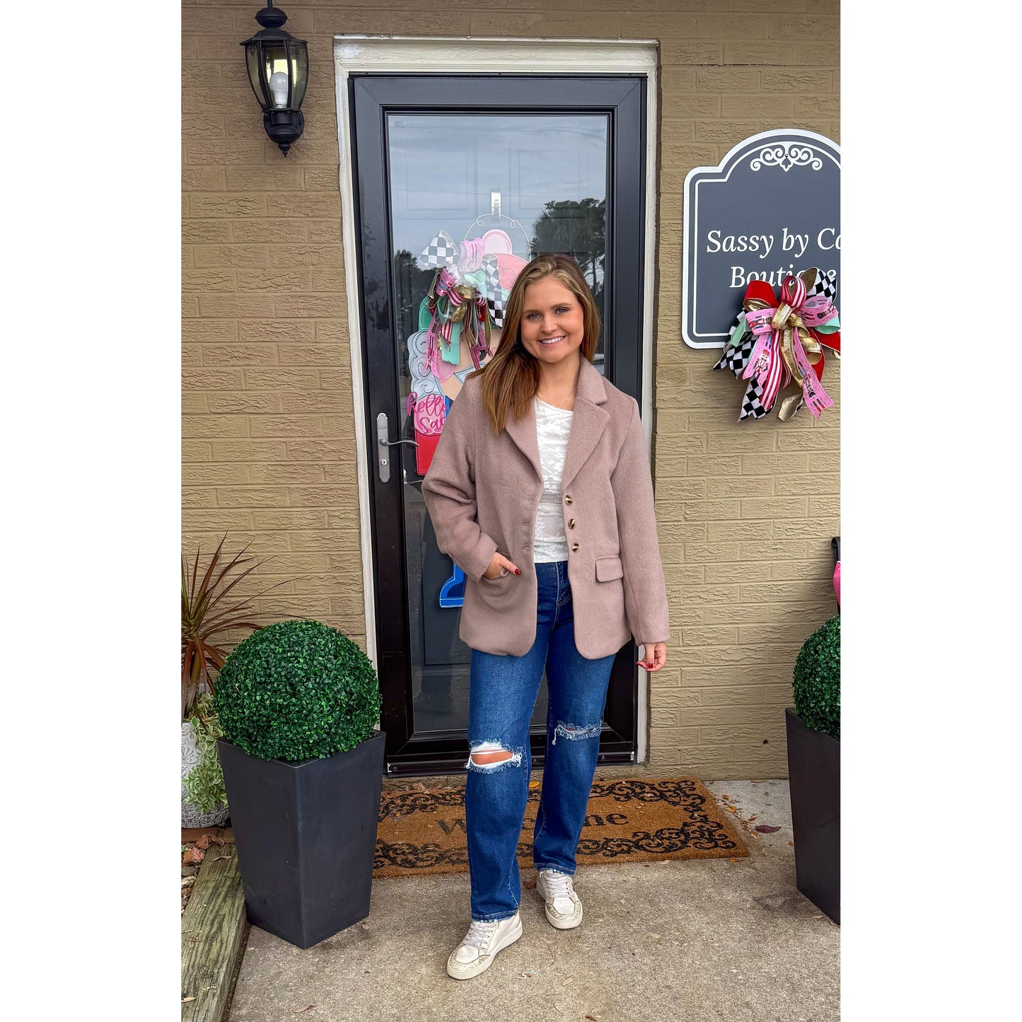 Georgia Mocha Blazer