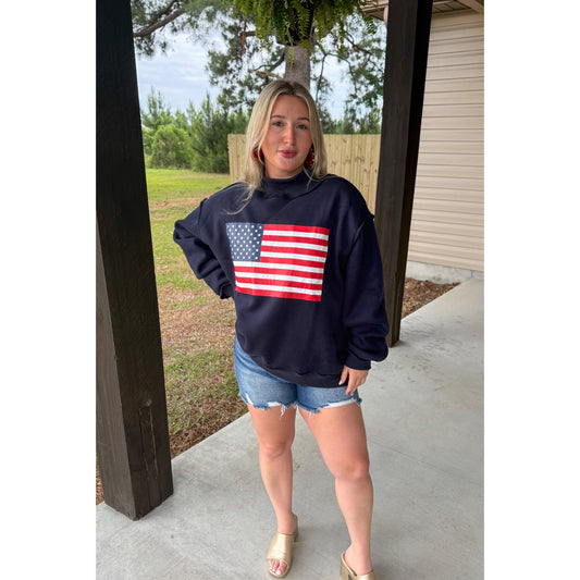 Reversible USA Sweatshirt