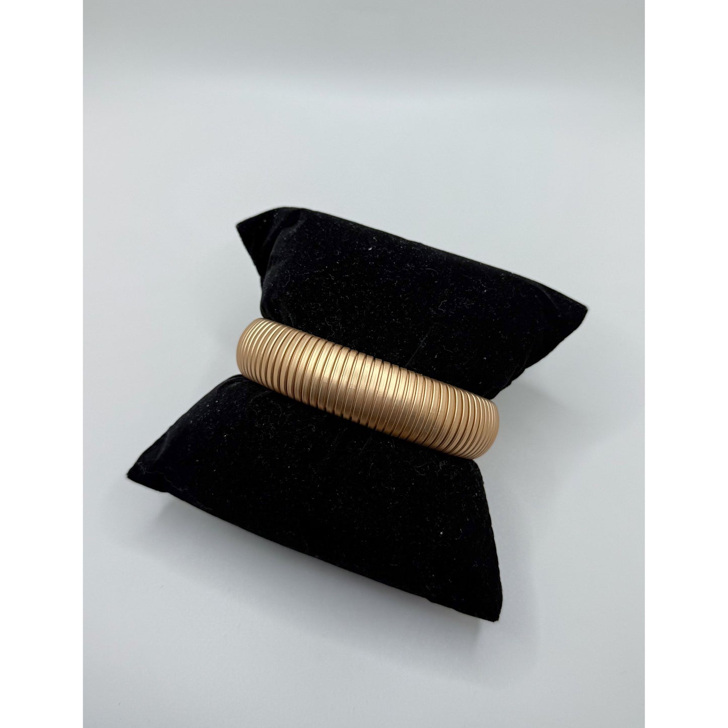 Willa Stretch Bracelet, Matte Gold