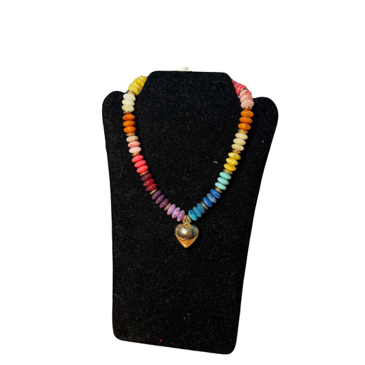 Heart Beaded Necklace