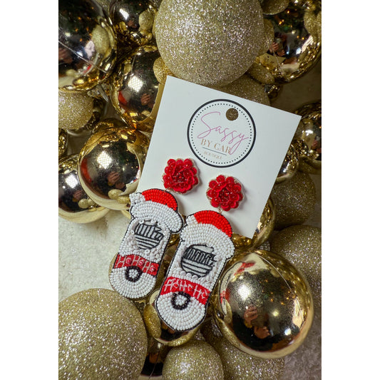 Seltzer Beaded Earrings