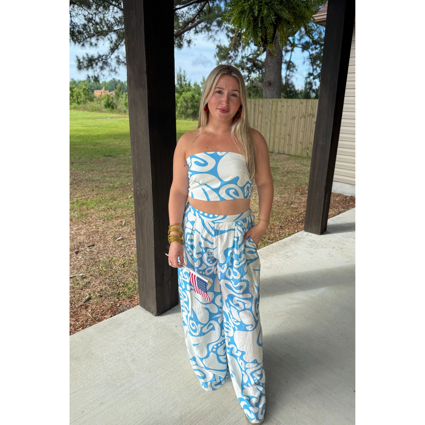Summa Time Ready Set, Blue/Cream
