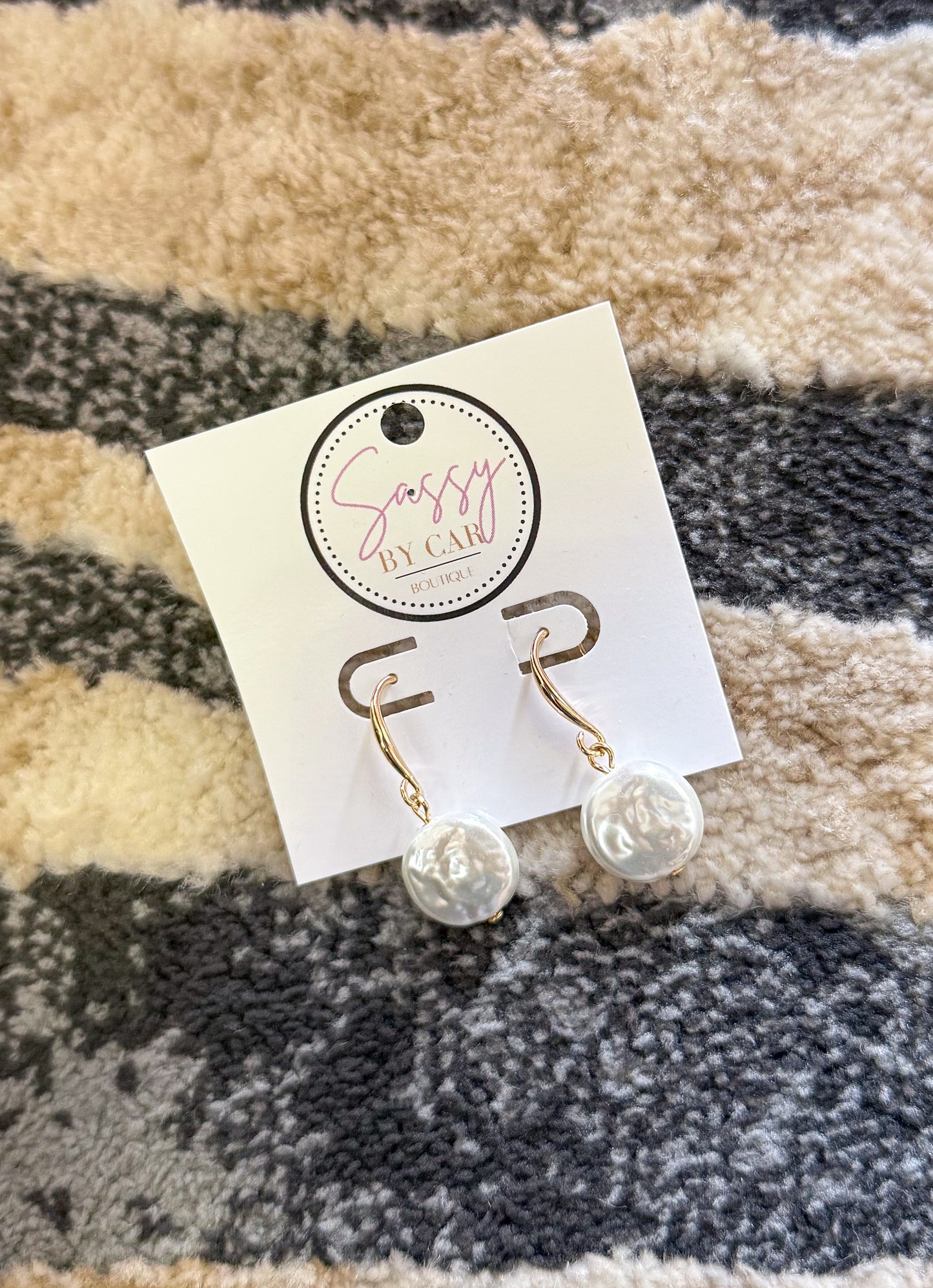 Pearl Dangle Earrings