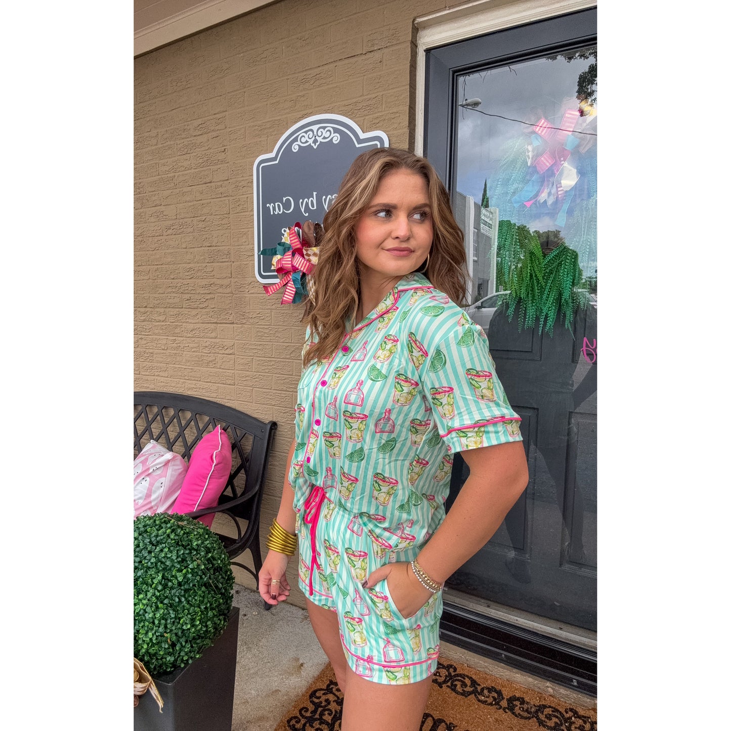 Spicy Marg - Short Pajama Set