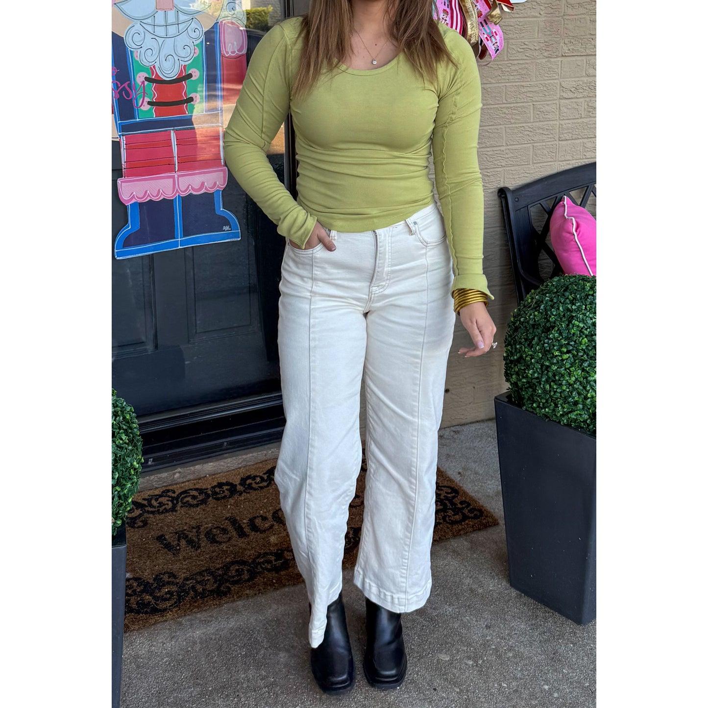 Liz Top, Matcha Green