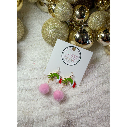 Grinch Detail Earrings