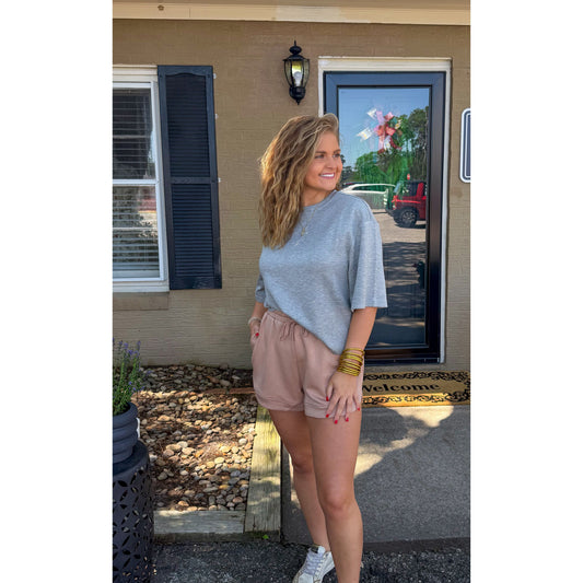 Kim Top, Heather Grey