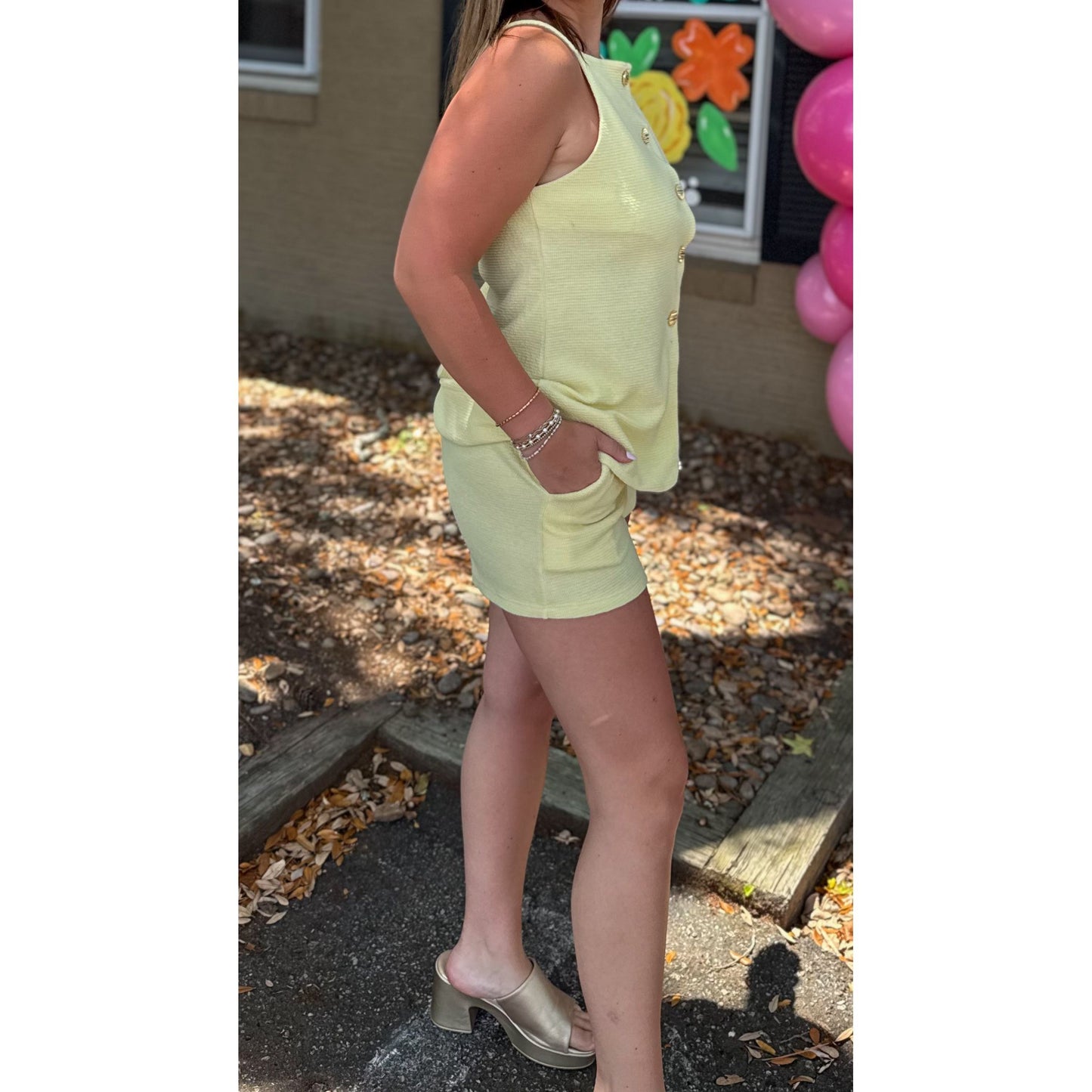 Kara Butter Yellow Set