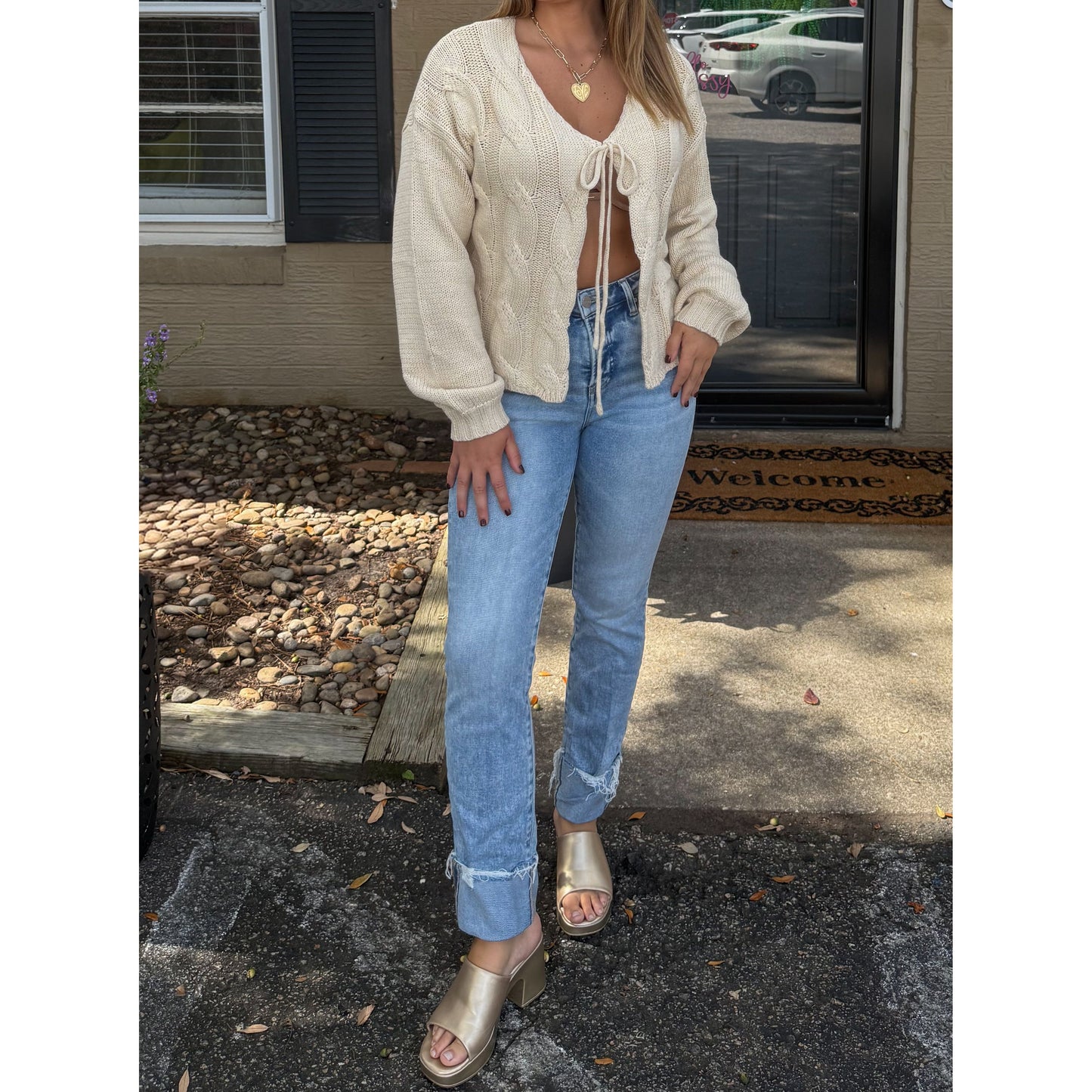 Liz Sweater, Cream