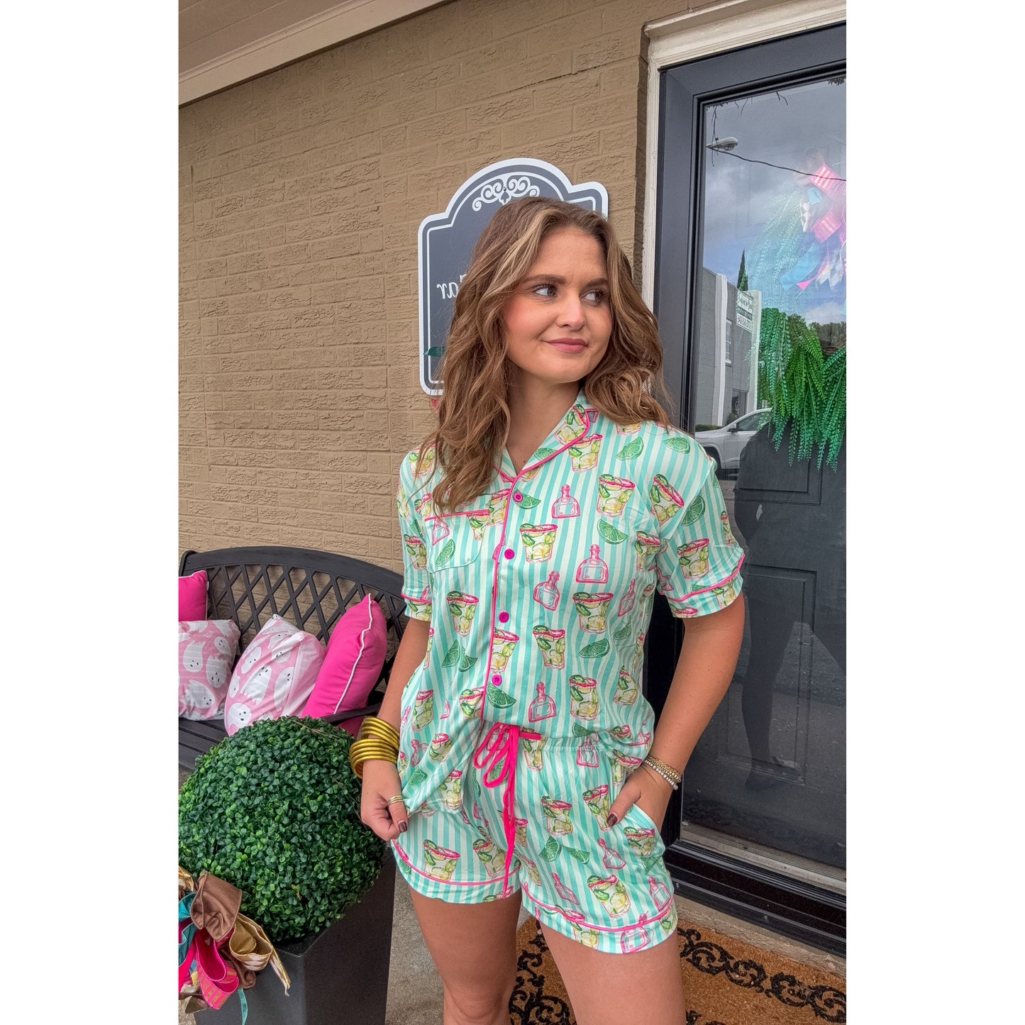 Spicy Marg - Short Pajama Set