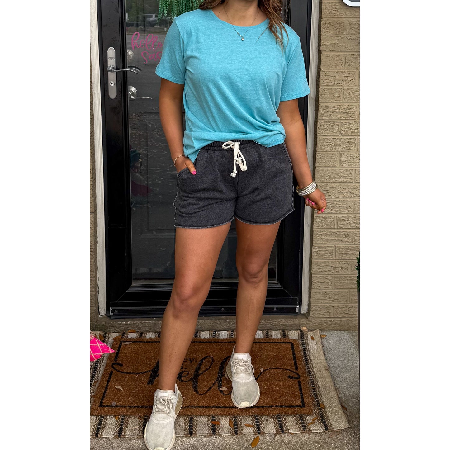 Gracie Top, Sky Blue