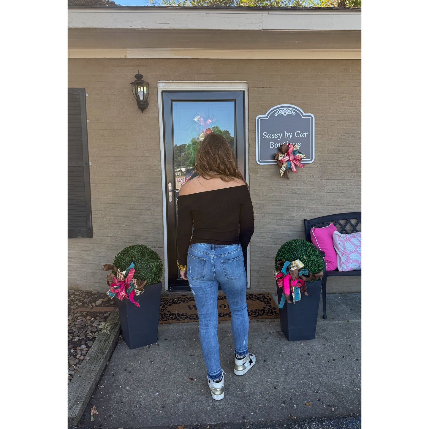 OTS Fitted Top, Black