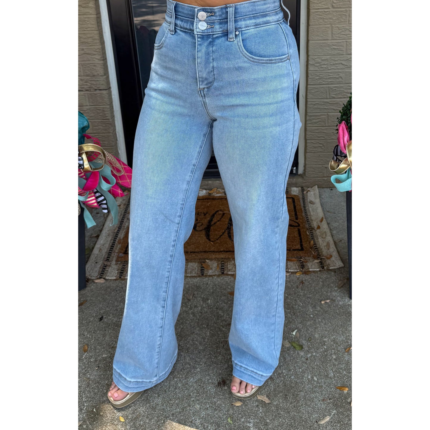 TC Wide Flare Jeans