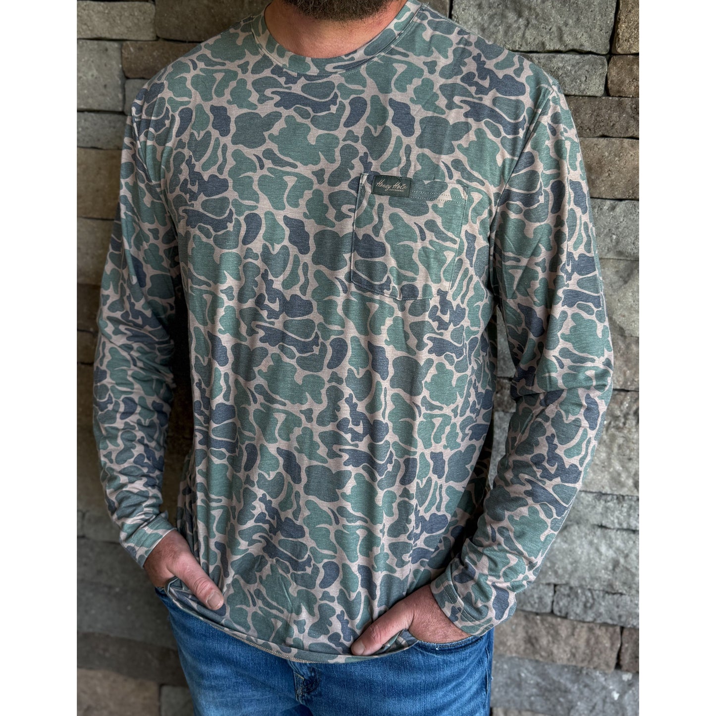 Mens Camo Performance Shirt