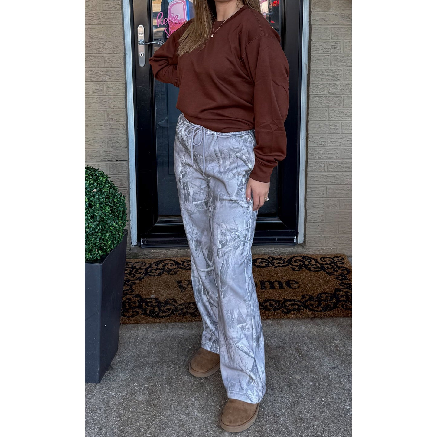 Chocolate Brown Pullover