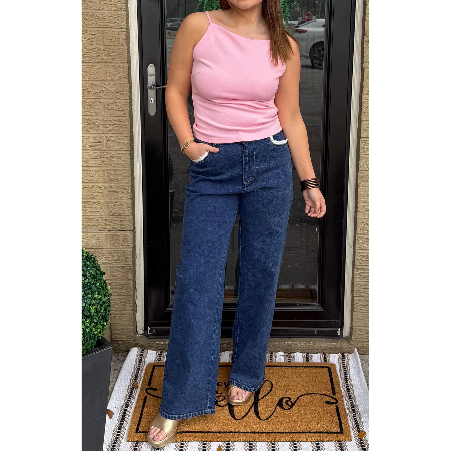 Barbie Girl Top, Hot Pink