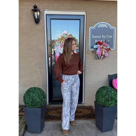 Chocolate Brown Pullover