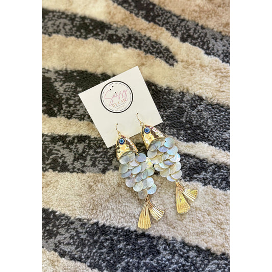 Fish Detail Earrings