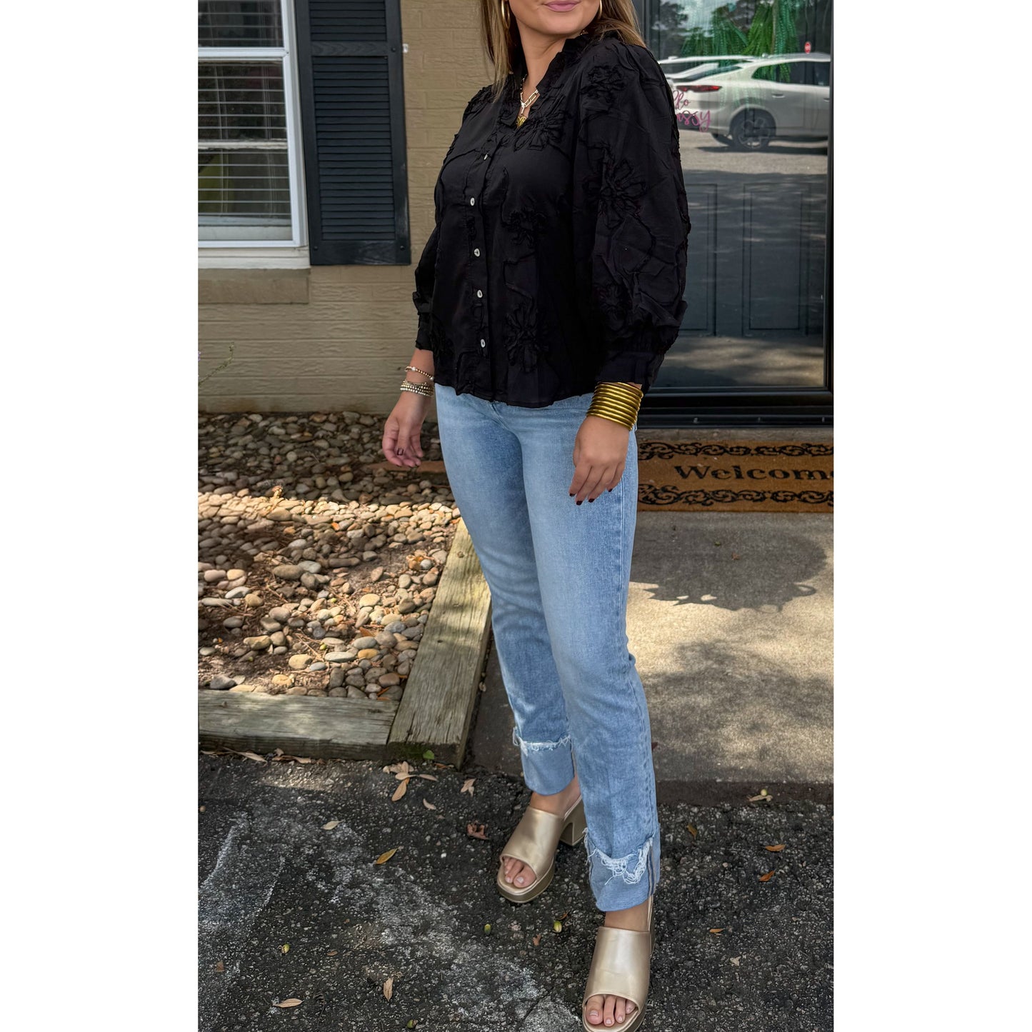 Sydney Blouse, Black