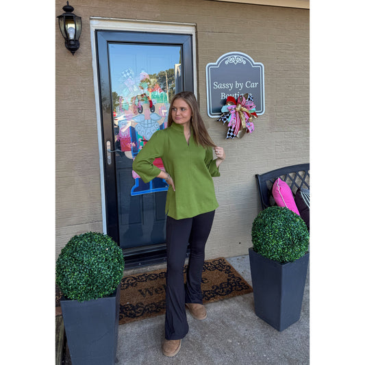 Sarah Top, Olive Green