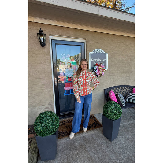 Tulip Pattern Blouse