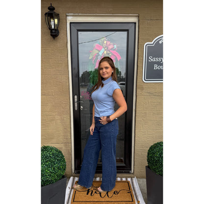 Reese Top, Periwinkle
