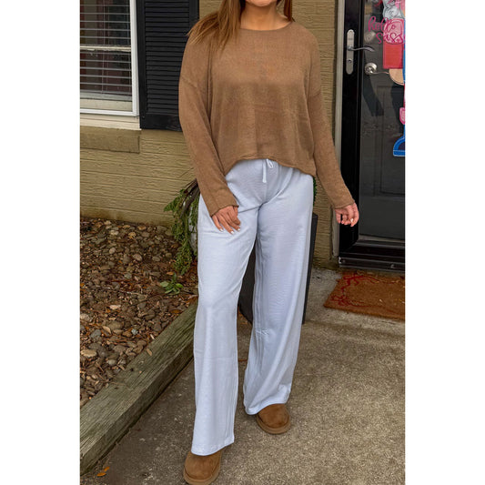 Anna Sweater, Dark Taupe