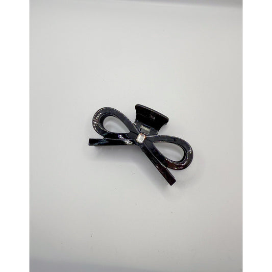 Black Bow Claw Clip