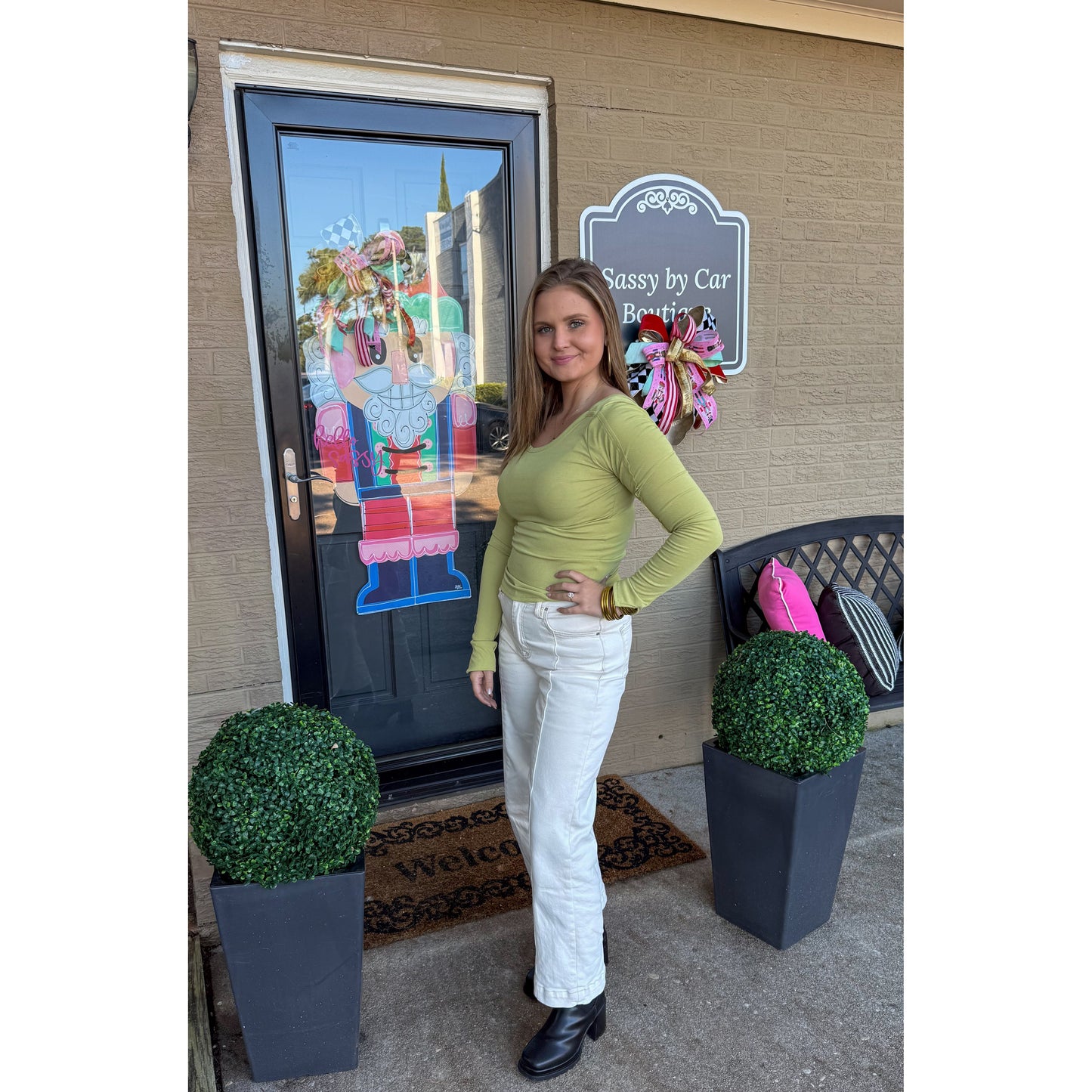 Liz Top, Matcha Green