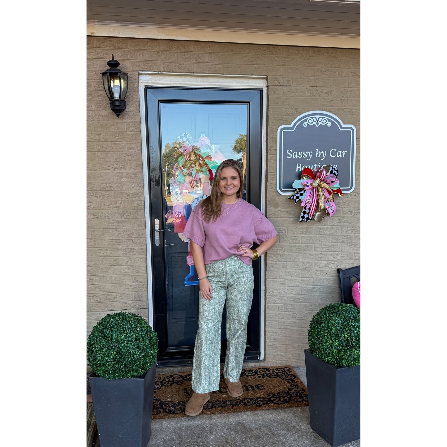 Macy Lightweight Sweater, Mauve