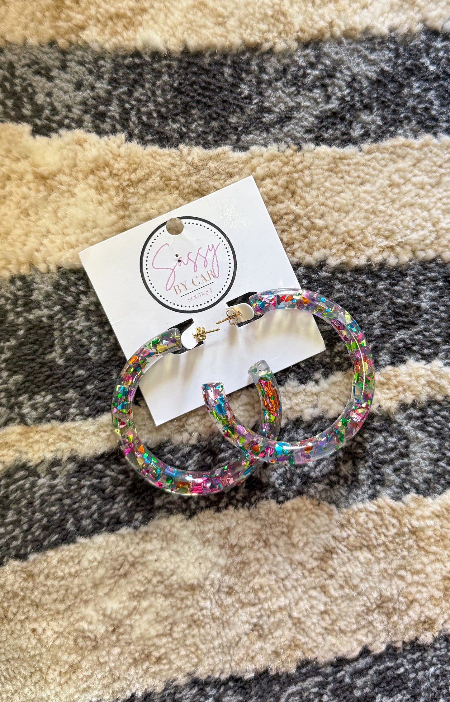 Multi Color Hoops